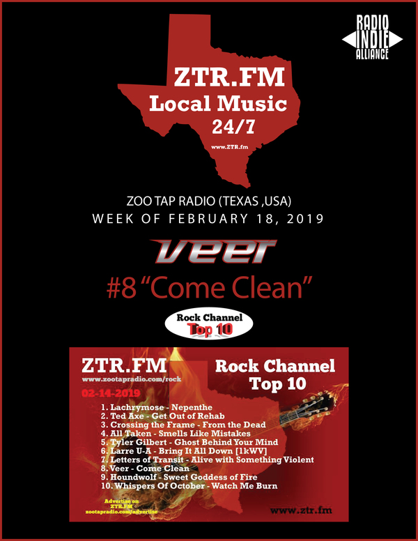 Veer '19 02 14 zootapradio' Charts Image