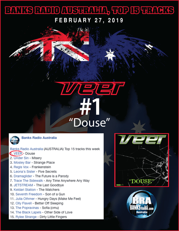 Veer '19 02 27 banks radio 1 douse' Charts Image