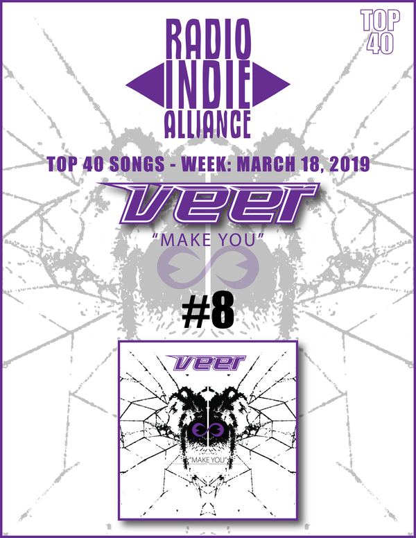 Veer '19 03 18 radio indie alliance' Charts Image