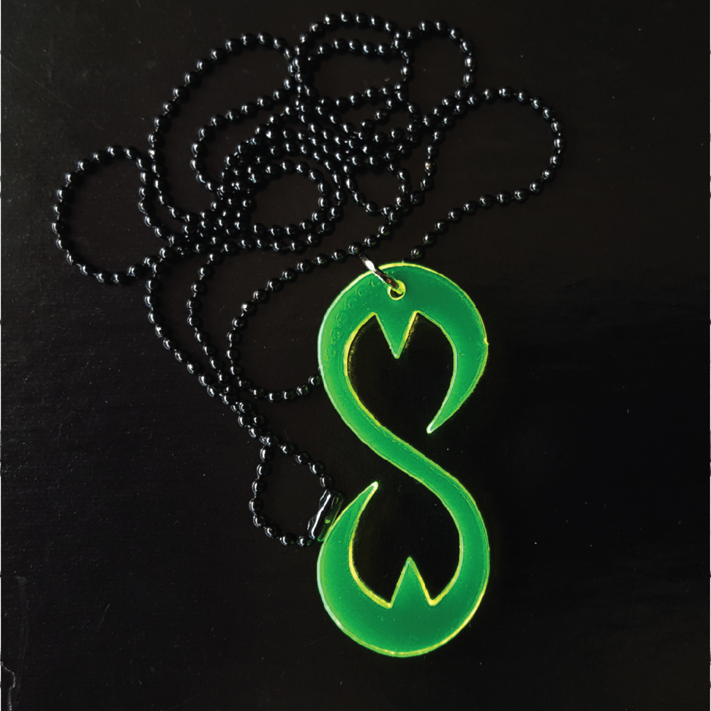 VEER Infinity Laser Acrylic Necklace