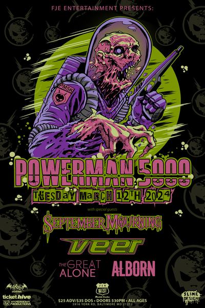 Supporting Powerman 5000